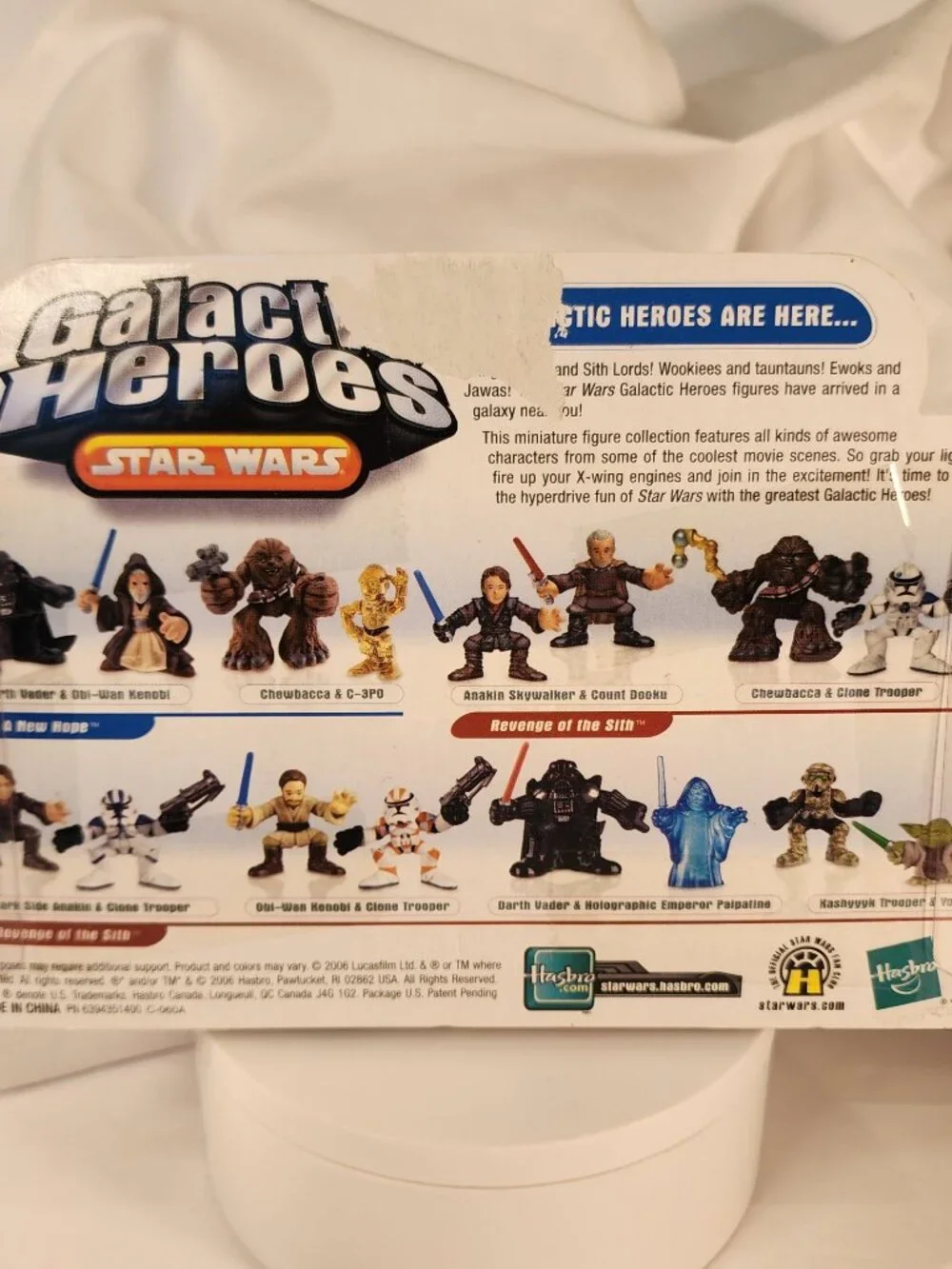 NEW IN BOX  Galactic Heroes STAR WARS action figure LOT